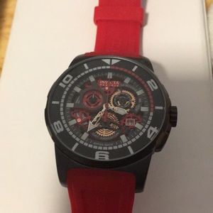 Invicta Reserve Sea Vulture. Red and Black
